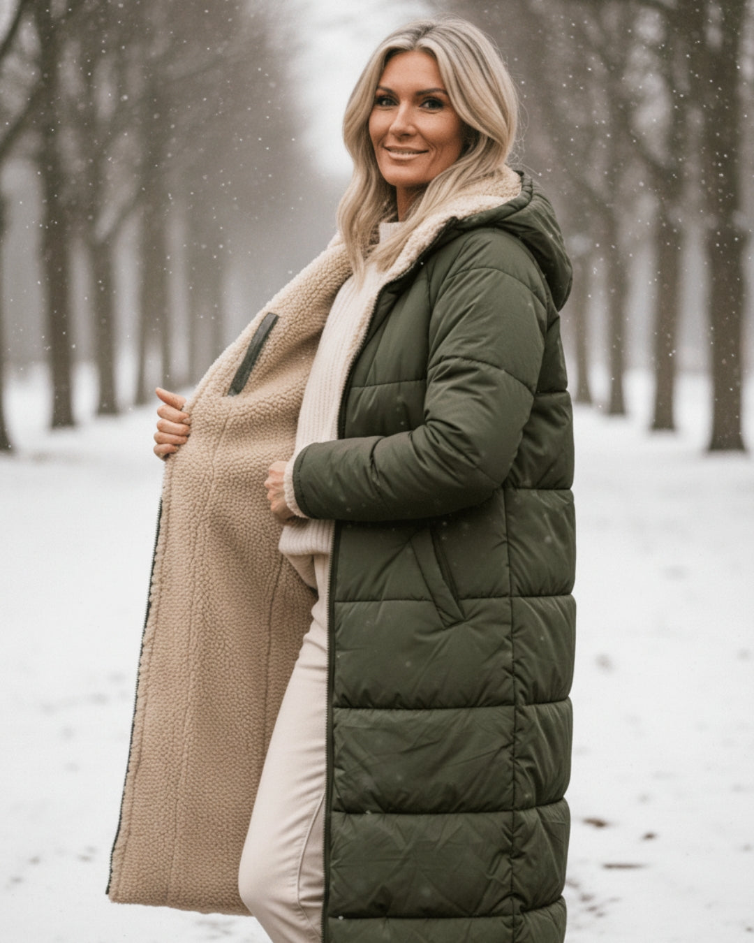 Cozy Hooded Quilted Jacket