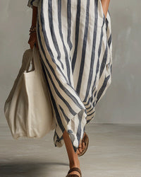 Striped Maxi Dress