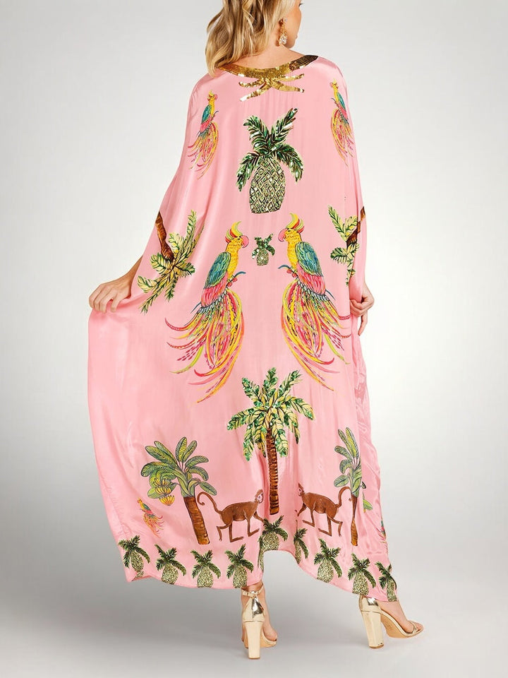 Sahara - Coconut Print Dress