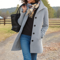 Classic Straight Button Coat – Susan & Anne