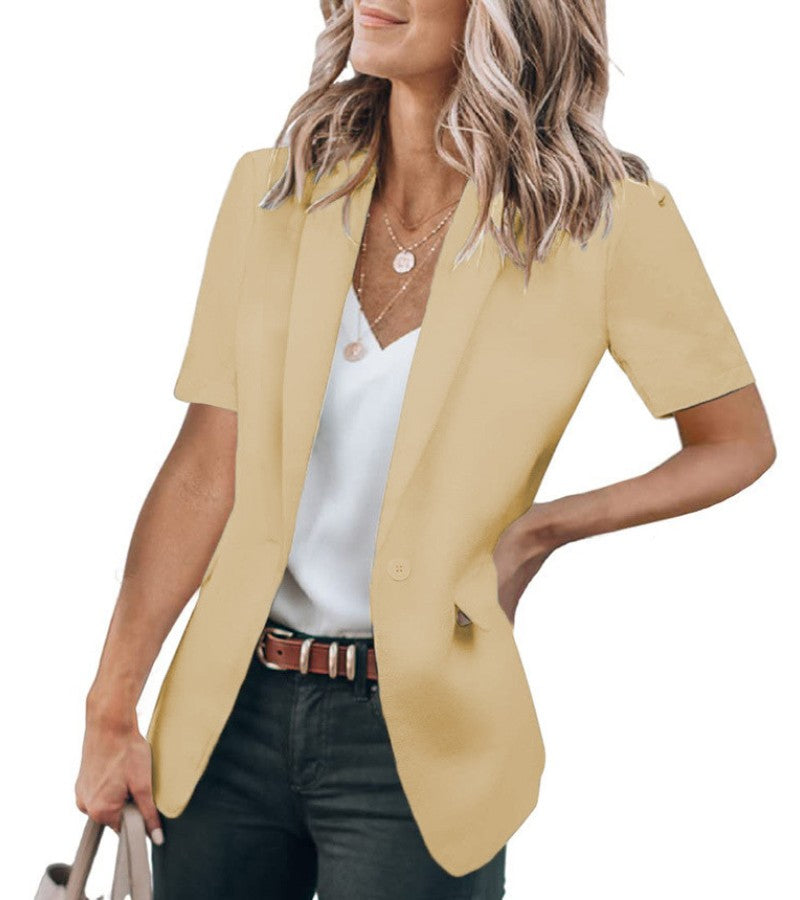 Sabella - Short-Sleeve Blazer