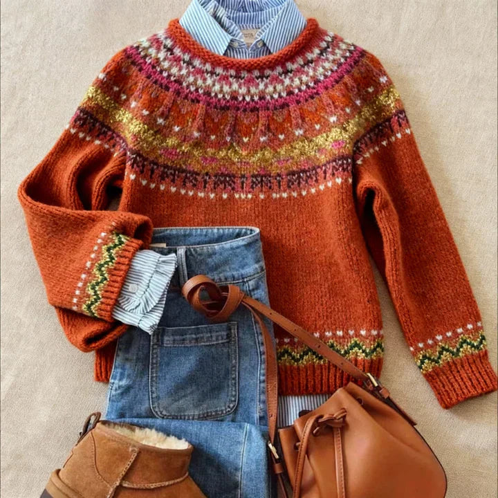 Vintage Wool-Blend Sweater