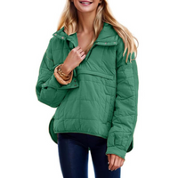 SOFT EMBRACE OVERSIZED HOODED JACKET