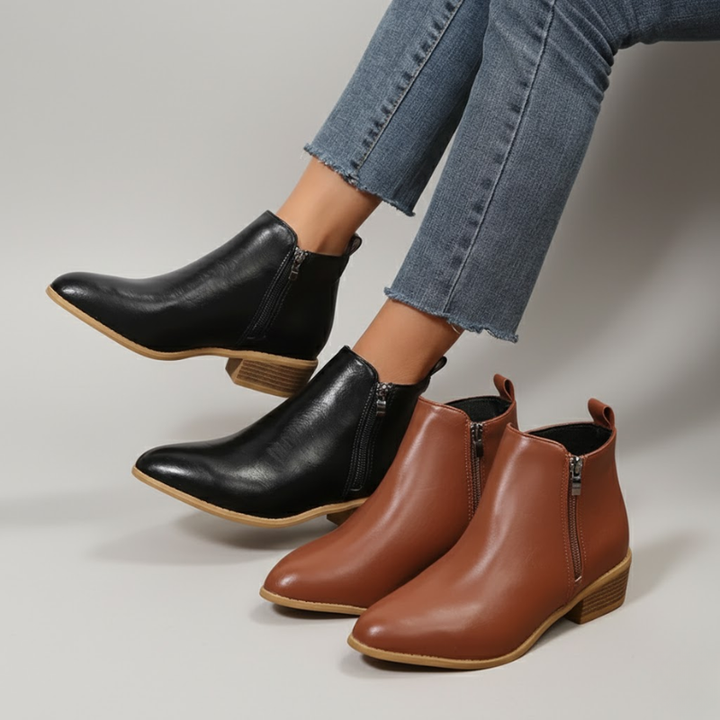 Priya - Orthopedic Leather Boots