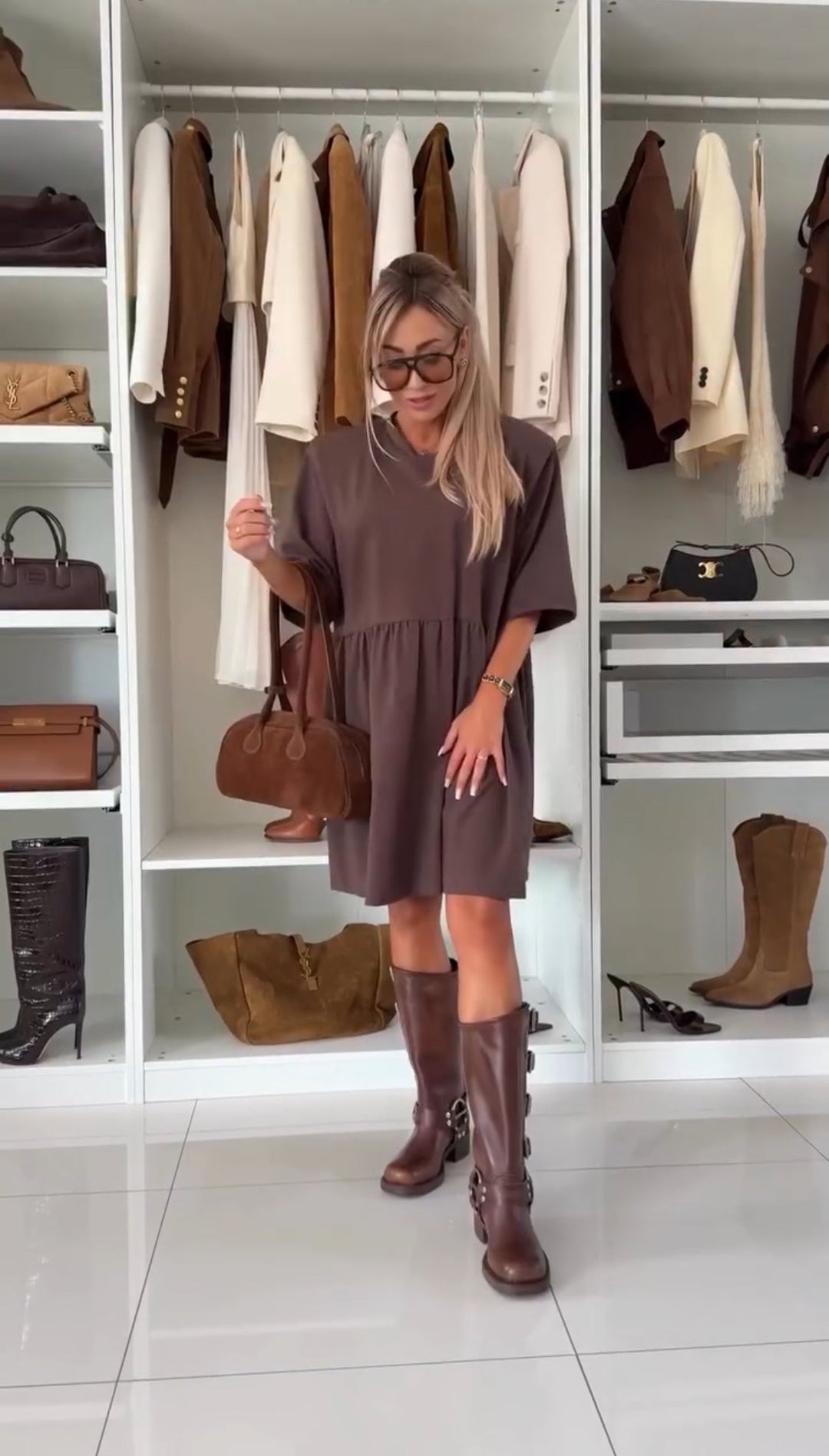 Helene - Flowy Short Dress