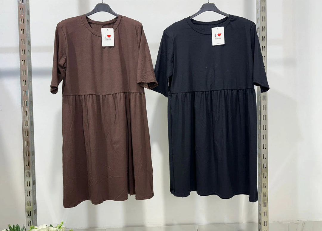 Helene - Flowy Short Dress