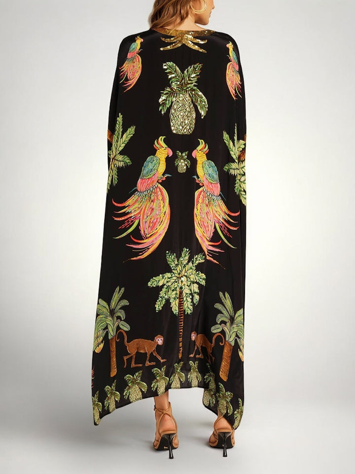 Sahara - Coconut Print Dress