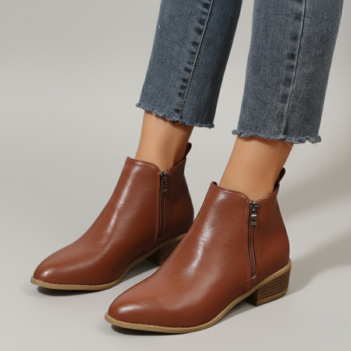 Priya - Orthopedic Leather Boots