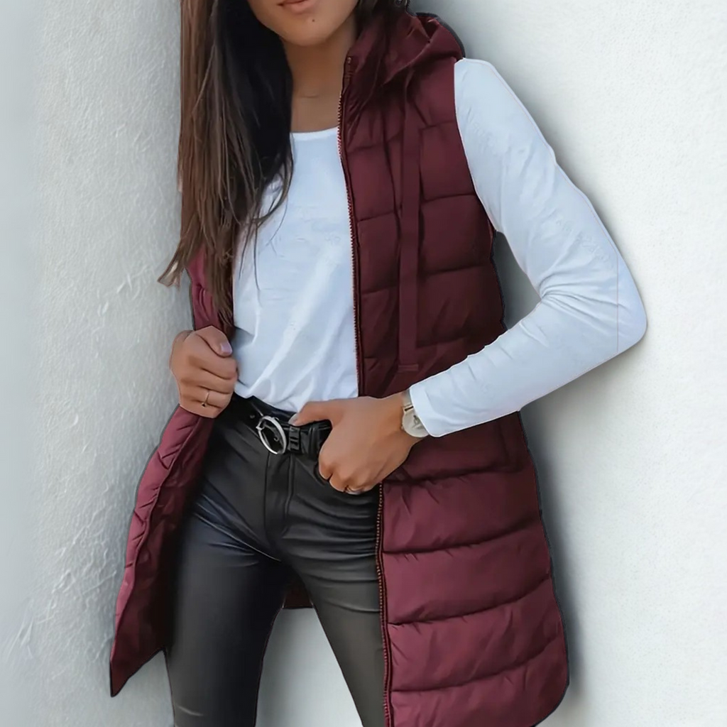 Sleek Quilted Vest