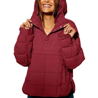 SOFT EMBRACE OVERSIZED HOODED JACKET