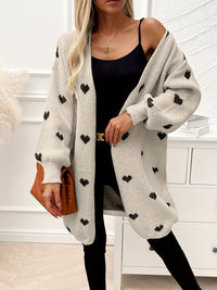 Heart Knit Cardigan