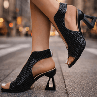 Elegant Sculpted Heels