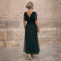 Mikaela – Tummy Flattering Off Shoulder Maxi Dress