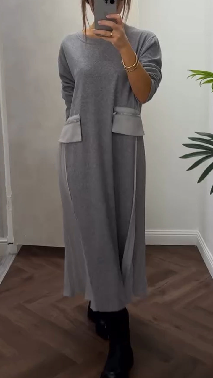 Isaure - Pleated Maxi Dress