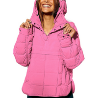 SOFT EMBRACE OVERSIZED HOODED JACKET