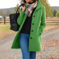 Classic Straight Button Coat – Susan & Anne