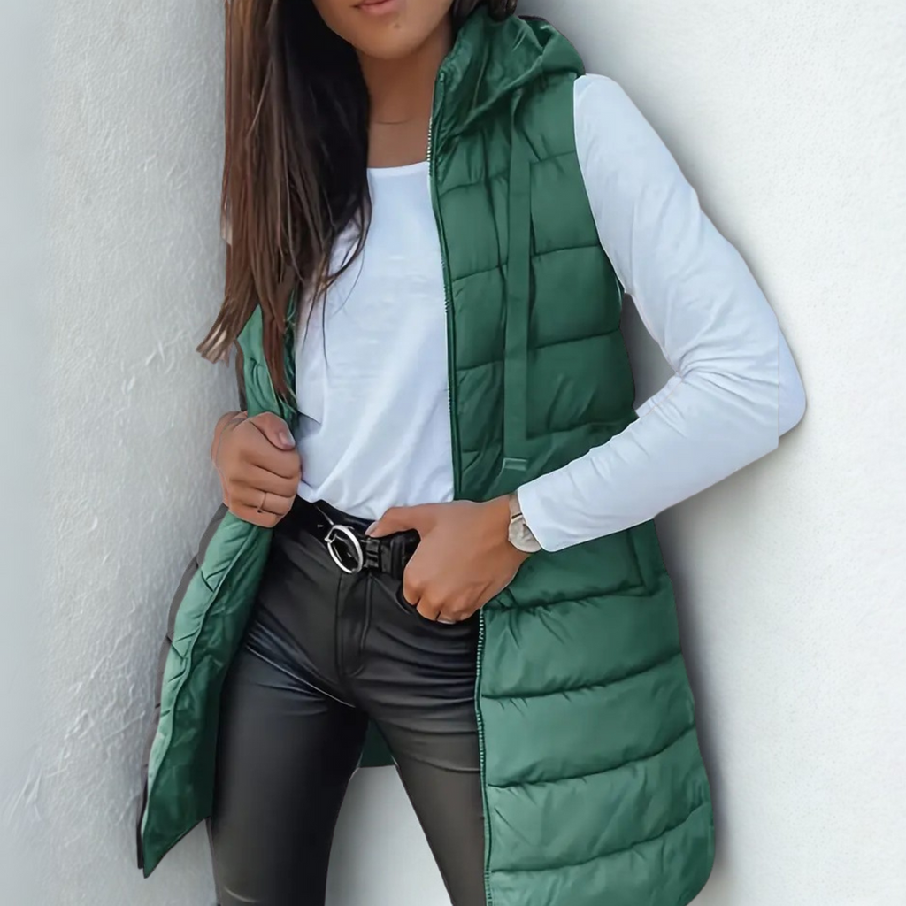Sleek Quilted Vest