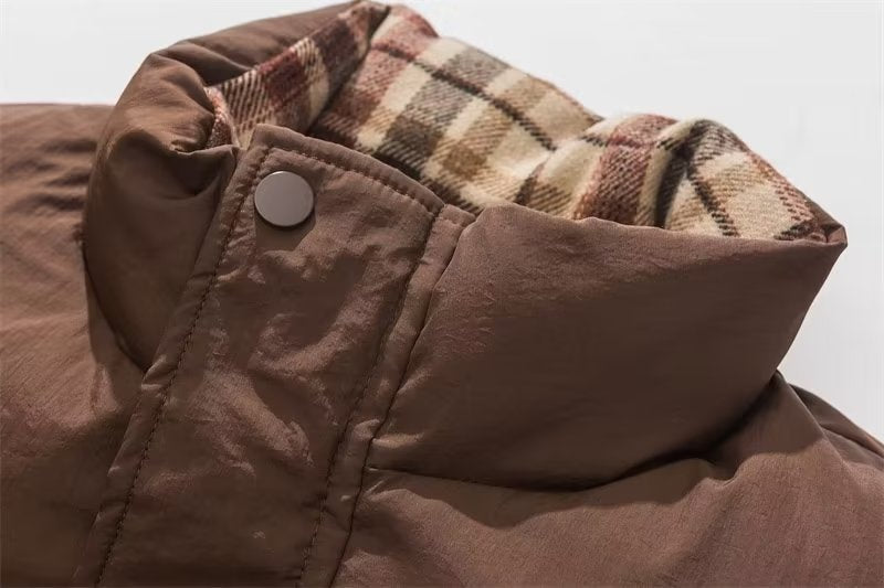 Vintage Double-Sided Puffer Jacket