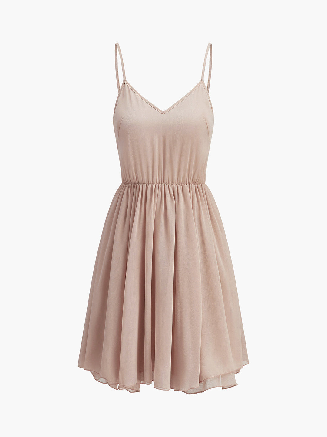 Kim - Chiffon Cape Dress