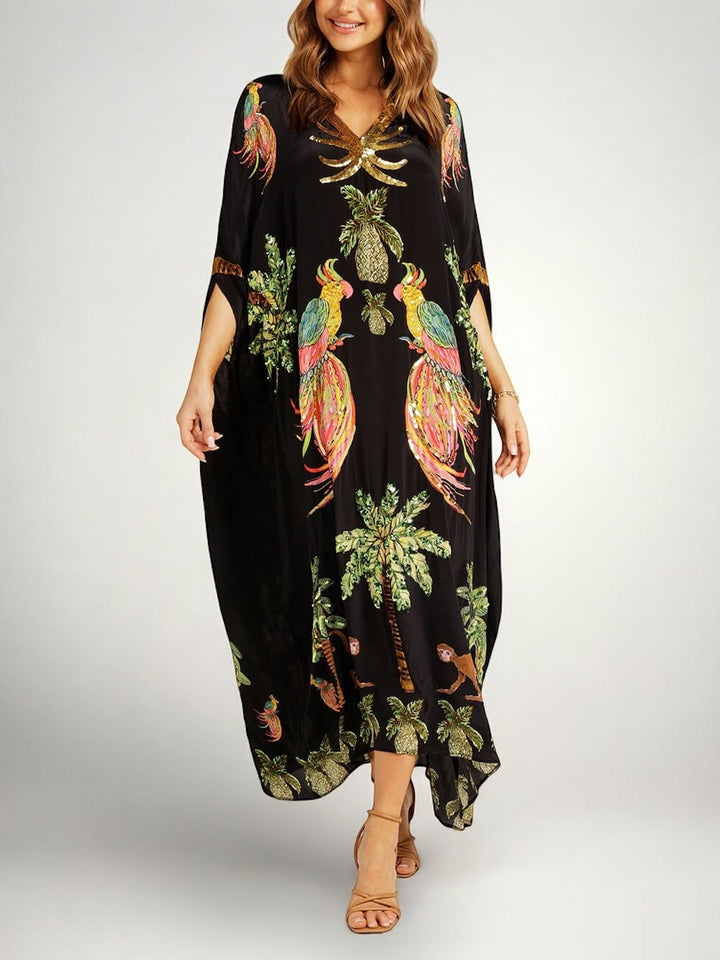 Sahara - Coconut Print Dress