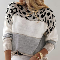 Trendy Chic Patterned Sweater