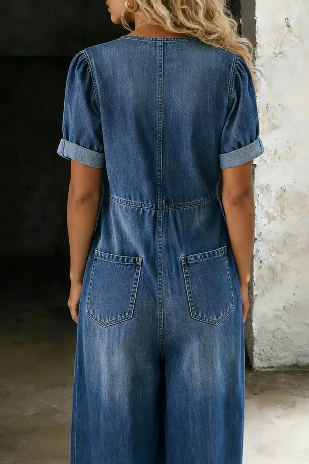 Maya - V-Neck Jumpsuit
