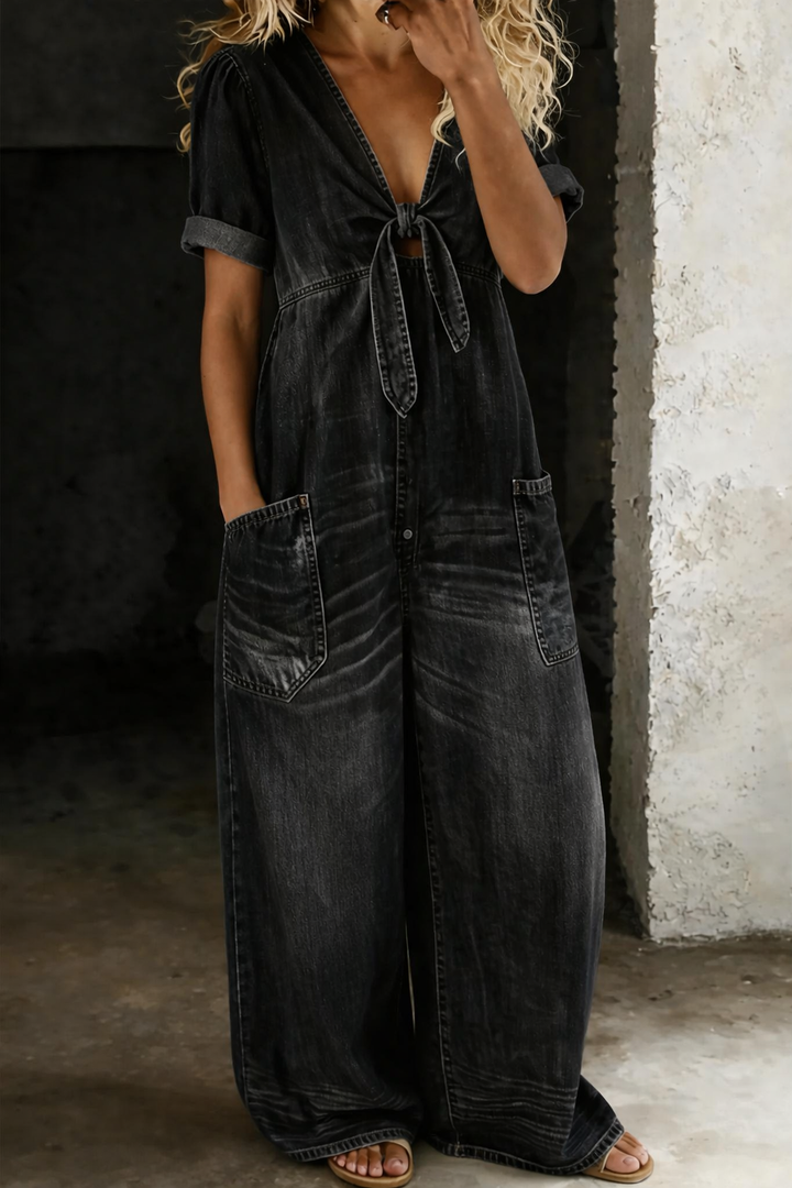 Maya - V-Neck Jumpsuit