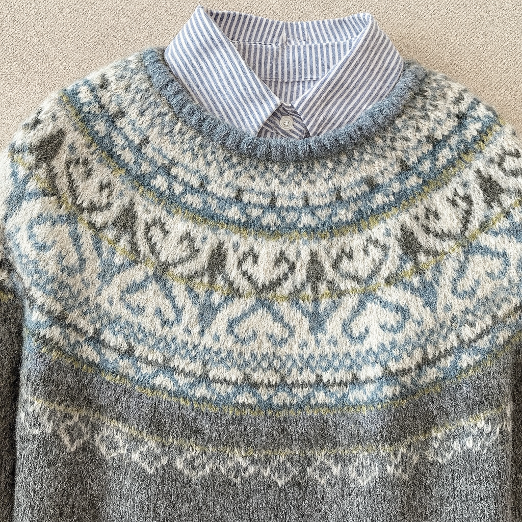 Vintage Fair Isle Sweater