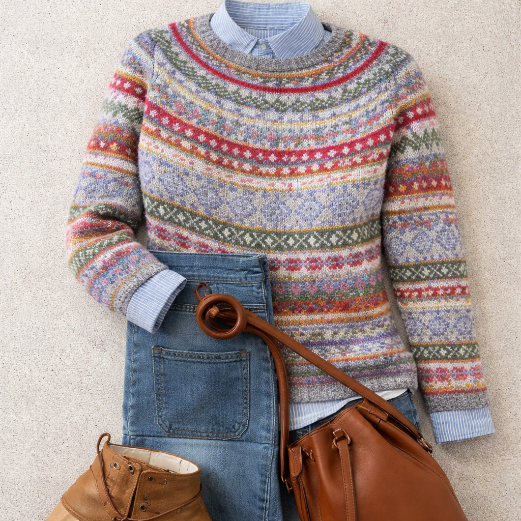 Chunky Nordic Sweater