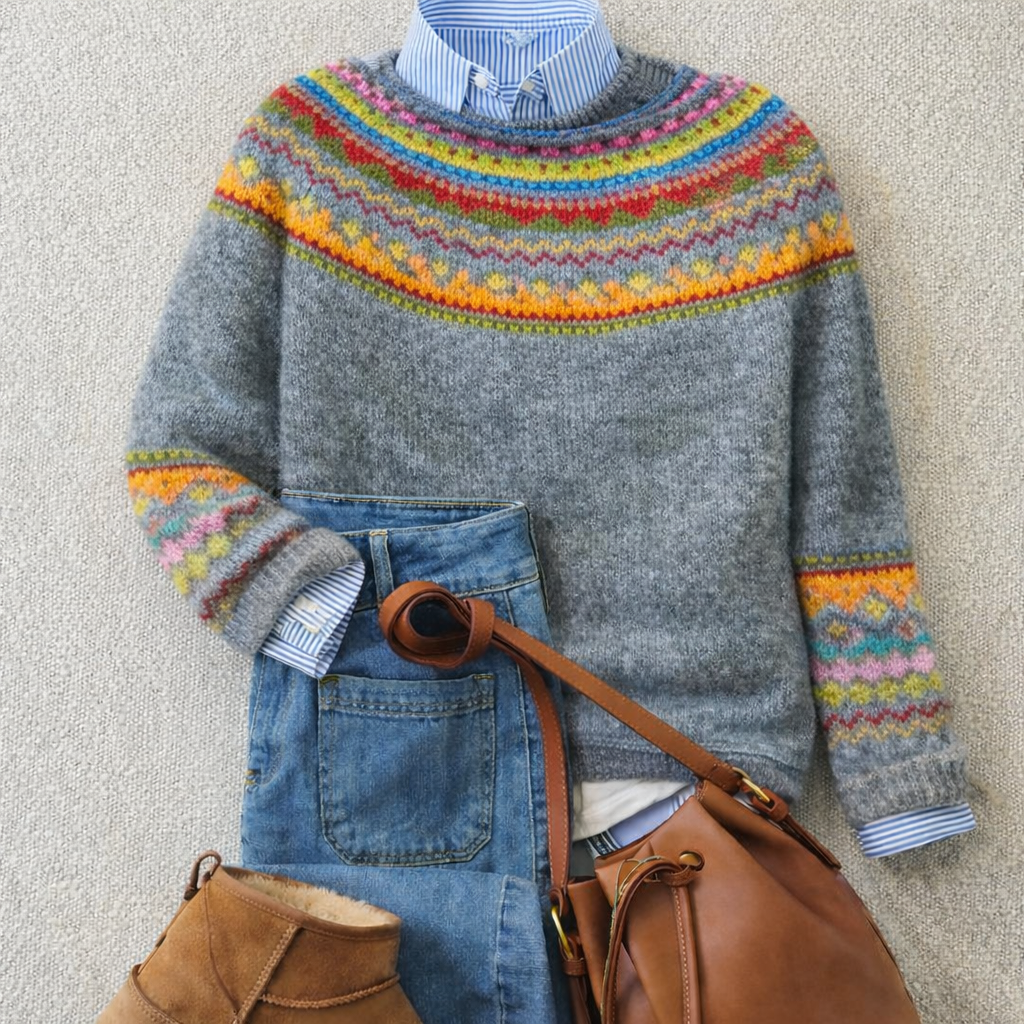 Soft Nordic Knit Sweater