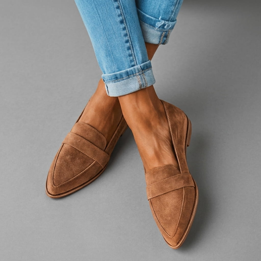 Teodora – Soft Suede Loafers