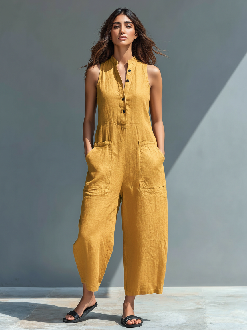 Sleeveless Jumpsuit