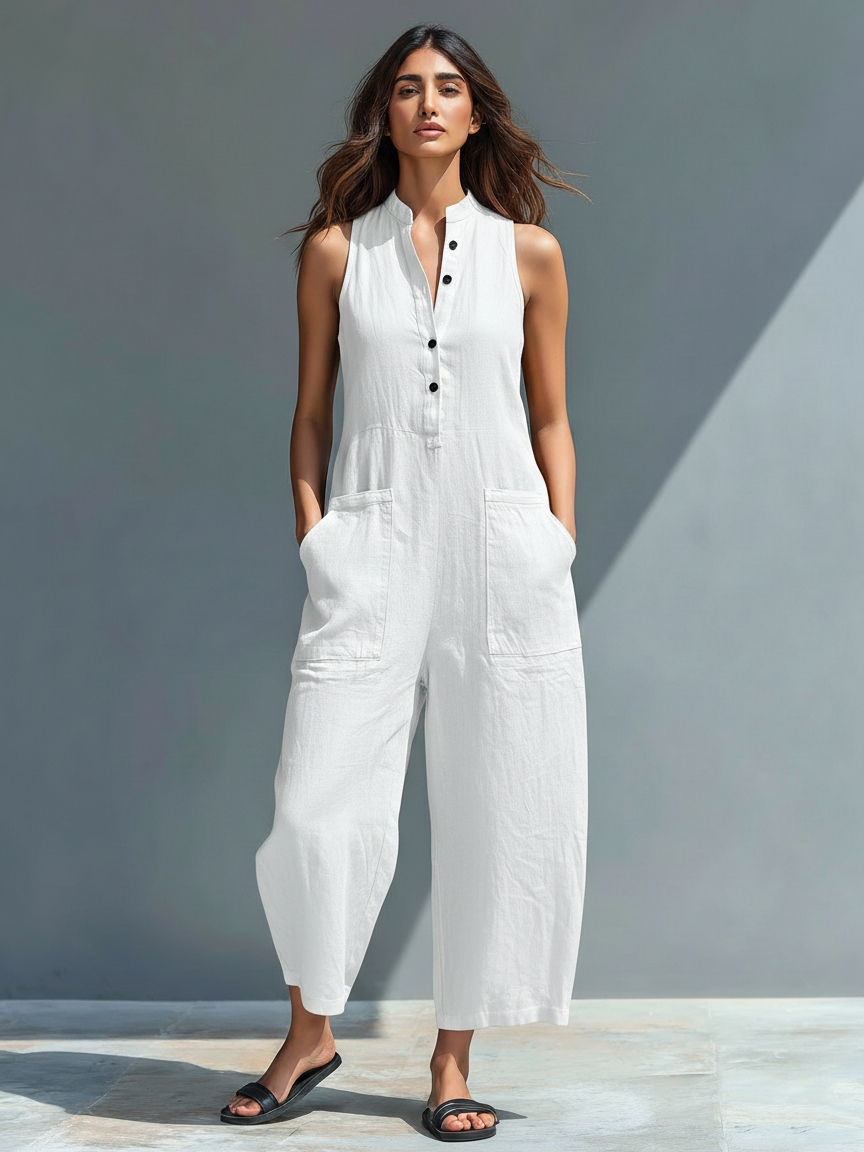 Lucy - Sleeveless Jumpsuit