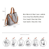 Genuine Leather Handbag