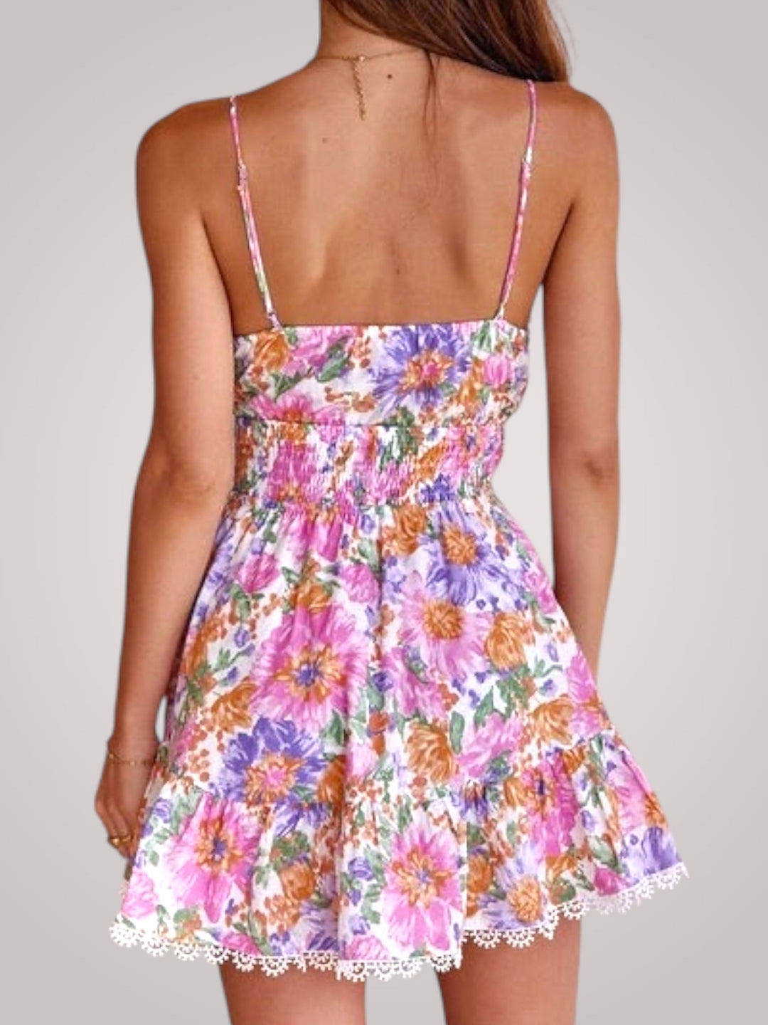 Rosie - Short Floral Dress