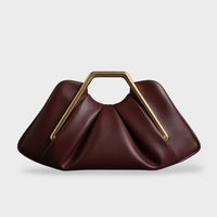 Origami Leather Clutch