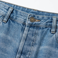 Retro Fringed Cropped Straight Leg Jeans