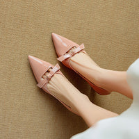 Bow Detail Pumps Pointed Toe Kitten Heel Shoes