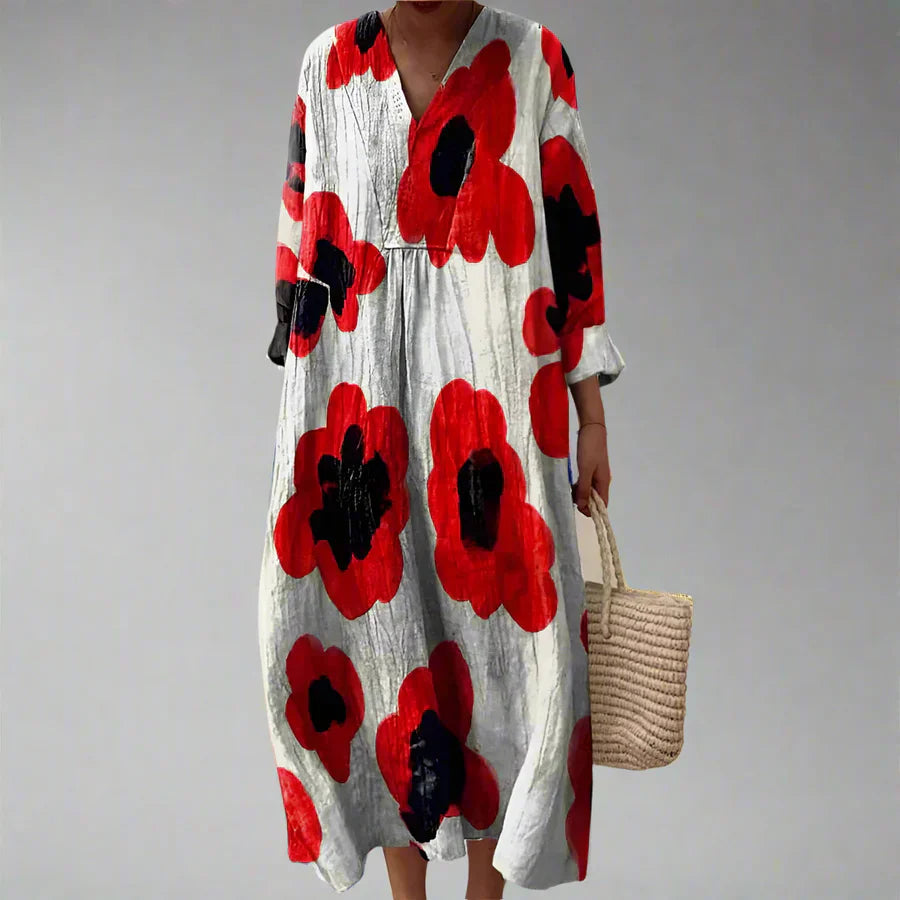 Vivienne - Geometric Print Dress