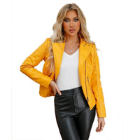 Edgy Satin Jacket