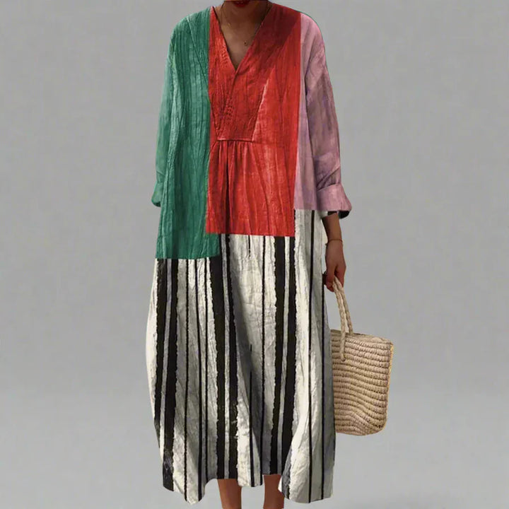 Vivienne - Geometric Print Dress