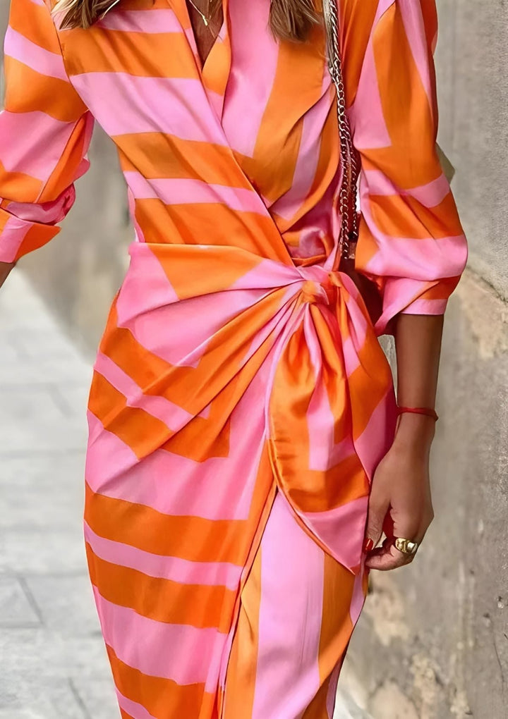 Olivia - Waist-Cinching Shirt Dress