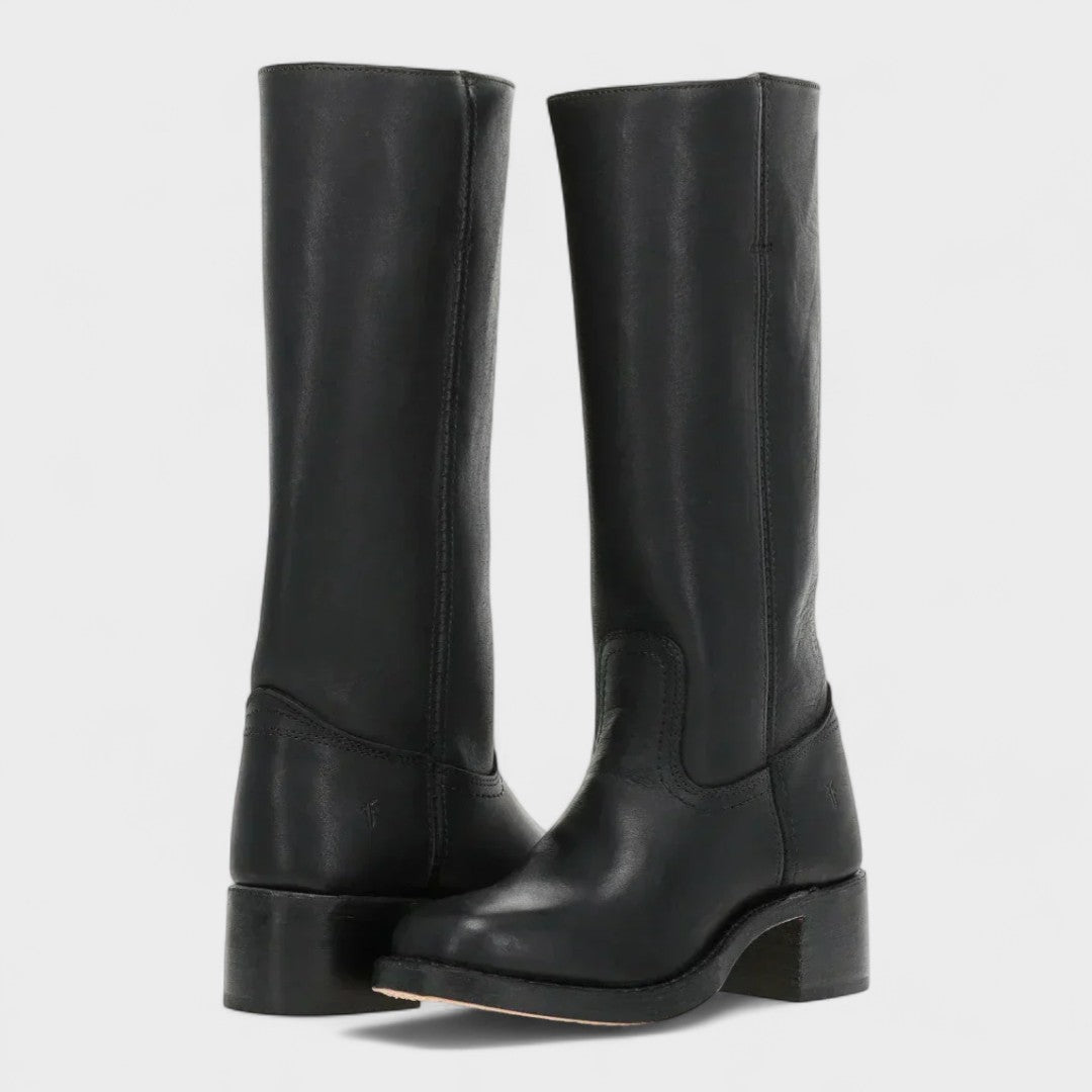 Greer - Tall Leather Boots