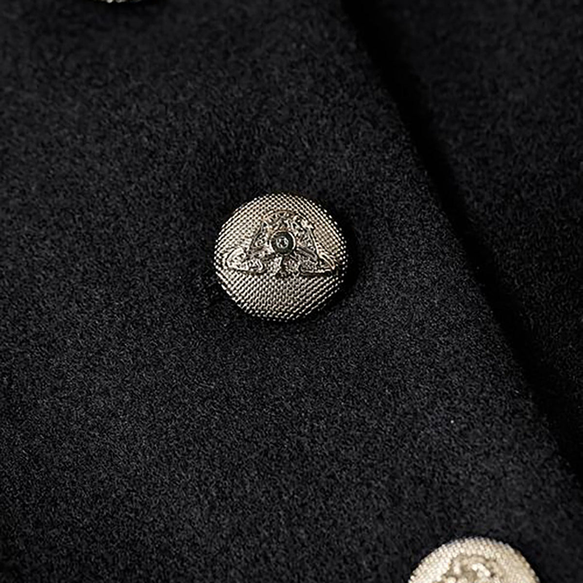 Elegant Wool Coat for Women with Notched Lapel Long Sleeve Button Front Tailored Style - Susan & Anne