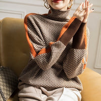 Women's Striped Roll Neck Jumper - Susan & Anne