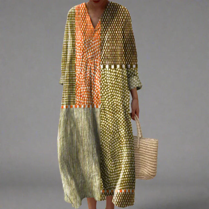 Vivienne - Geometric Print Dress