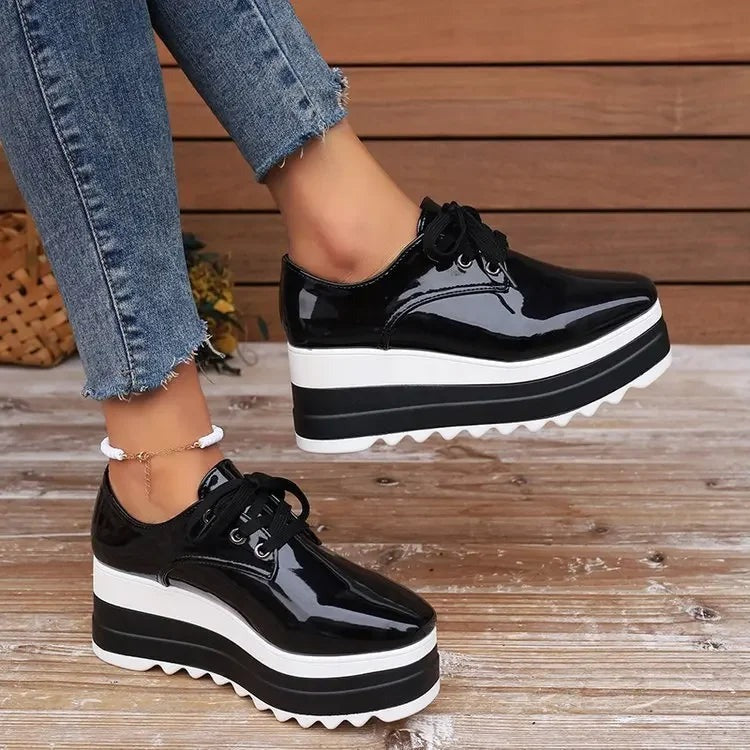 Arlea - Cushioned Platform Trainers