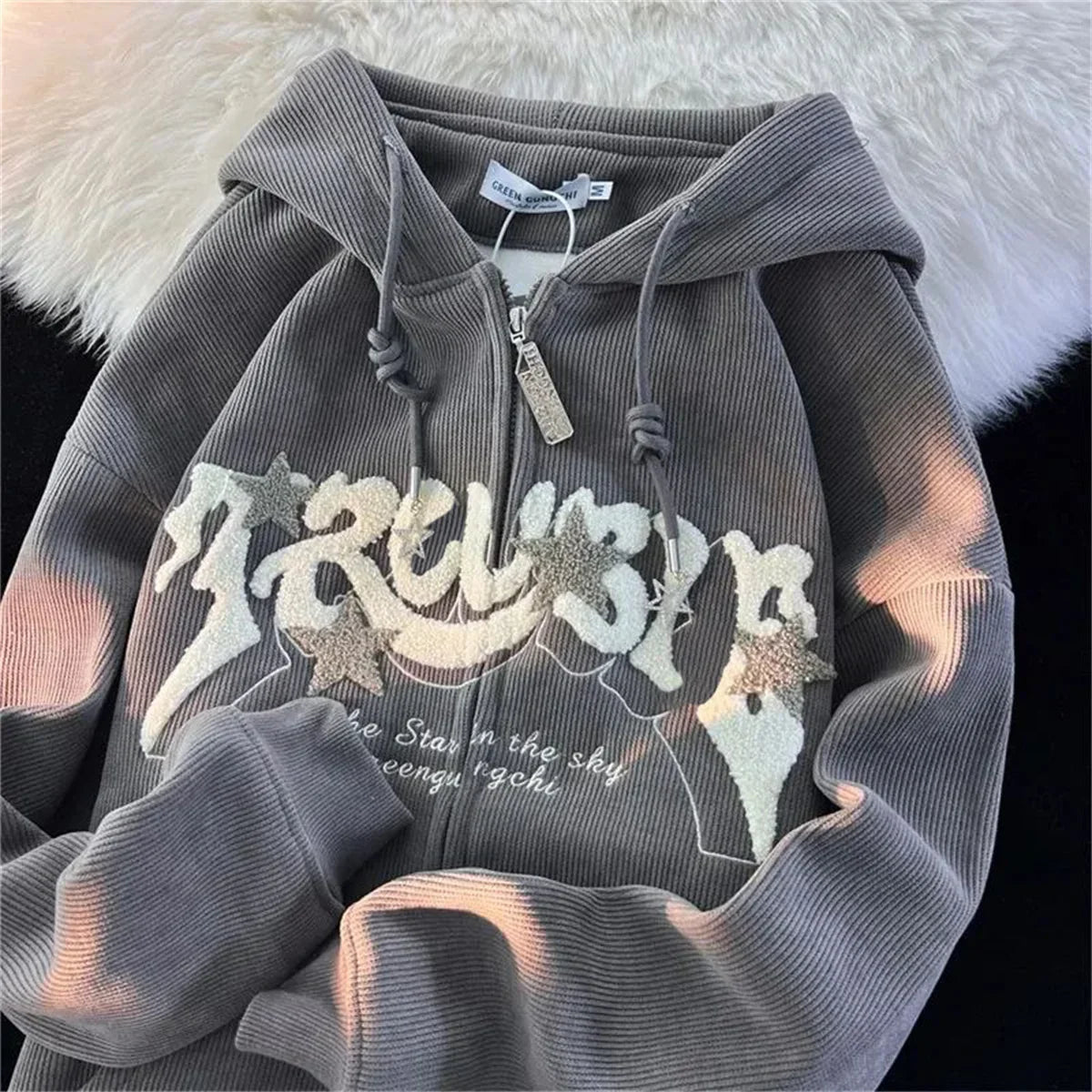 Cozy Graphic Jacket