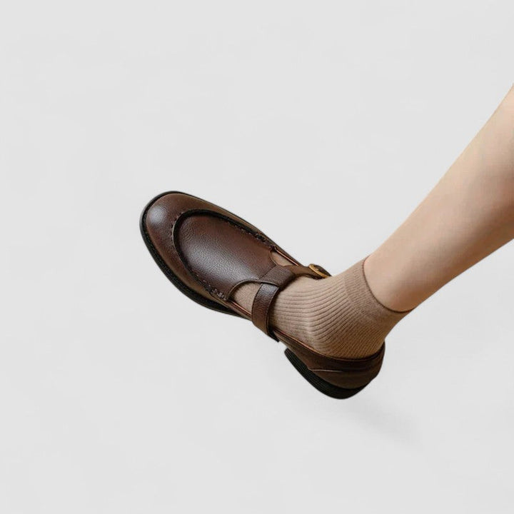 Carla - Orthopedic Square-Toe Mary Jane Shoes