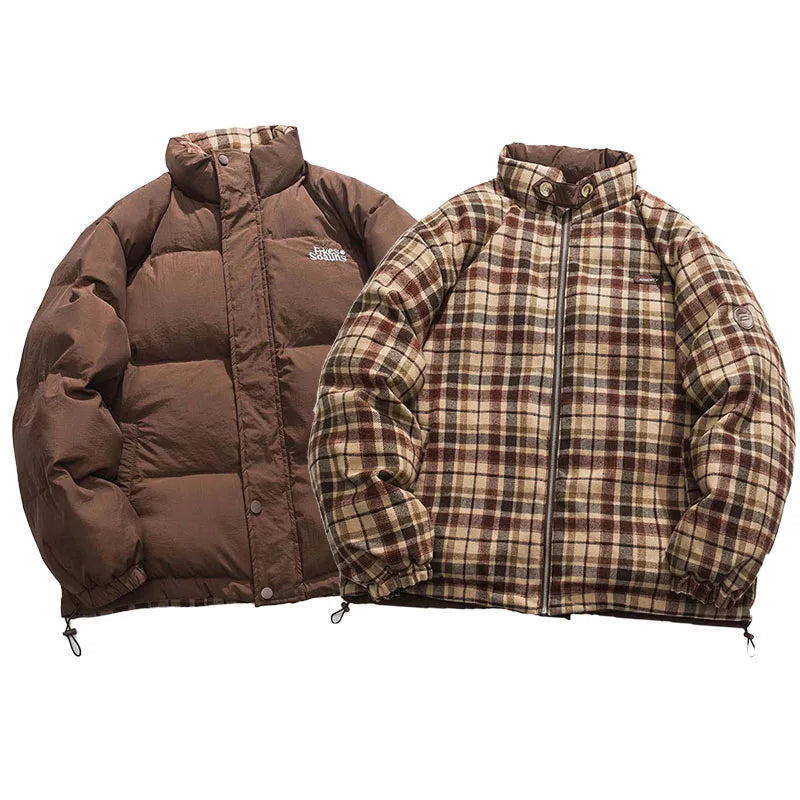 Vintage Double-Sided Puffer Jacket